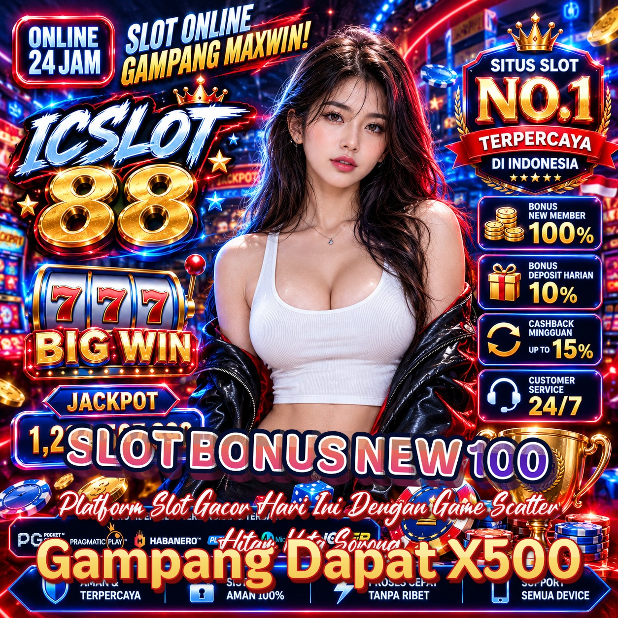 SLOT BONUS NEW 100